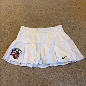 Nike Liberty university LU White Mini tennis athletic Skirt